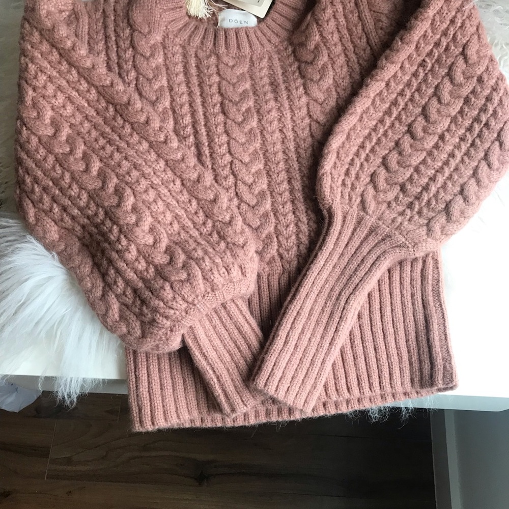 NWT Doen Mulberry Sweater - Picture 2 of 4
